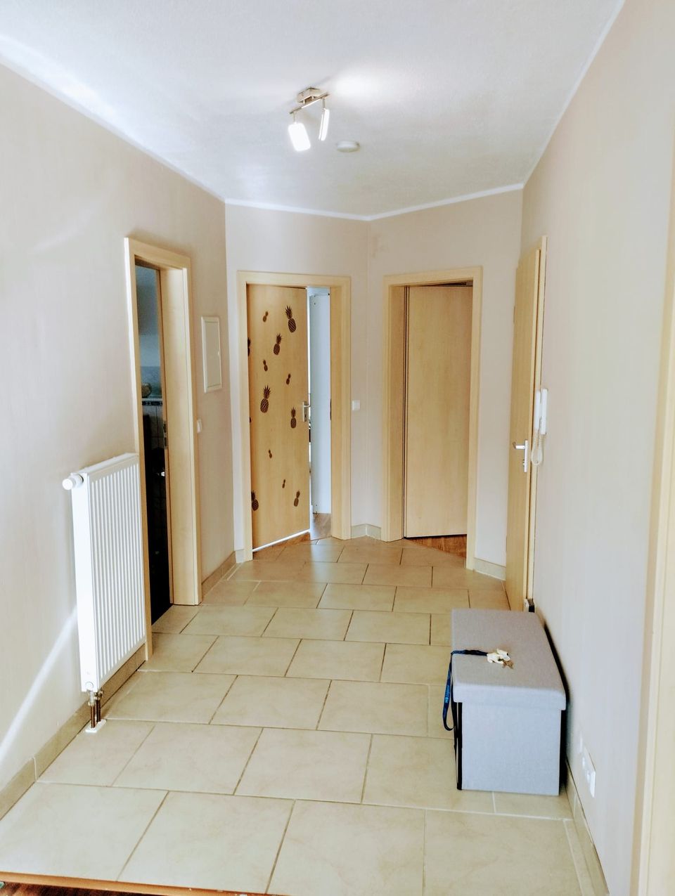 Heller Flur der Ferienwohnung